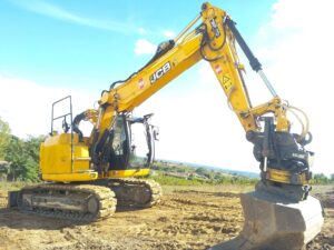 Prestation de pelle 16 tonnes avec chauffeur